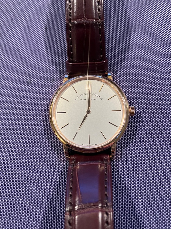 ランゲ＆ゾーネ サクソニア 201.03（高級時計）の商品画像 - 査定依頼日：2025年7月2日 - 最高査定価格：2,100,000円