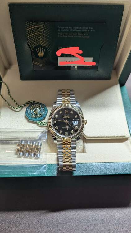 ロレックス デイトジャスト （高級時計）の商品画像 - 査定依頼日：2025年3月17日 - 最高査定価格：3,000,000円