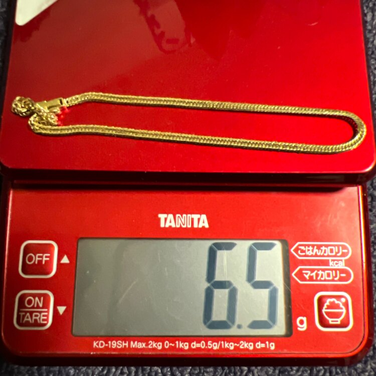 喜平18金アンクレット（金・貴金属）の商品画像 - 査定依頼日：2024年12月17日 - 最高査定価格：70,000円