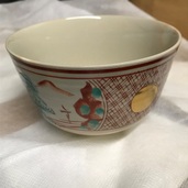 京焼　赤絵金丸　銘昌山（美術品・骨董品）の商品画像 - 査定依頼日：2025年8月7日 - 最高査定価格：2,000円