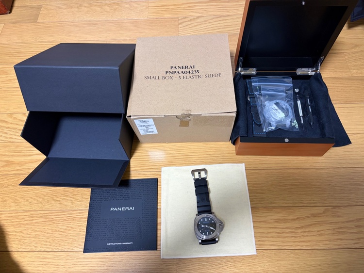 パネライ サブマーシブル 130（高級時計）の商品画像 - 査定依頼日：2026年2月9日 - 最高査定価格：710,000円