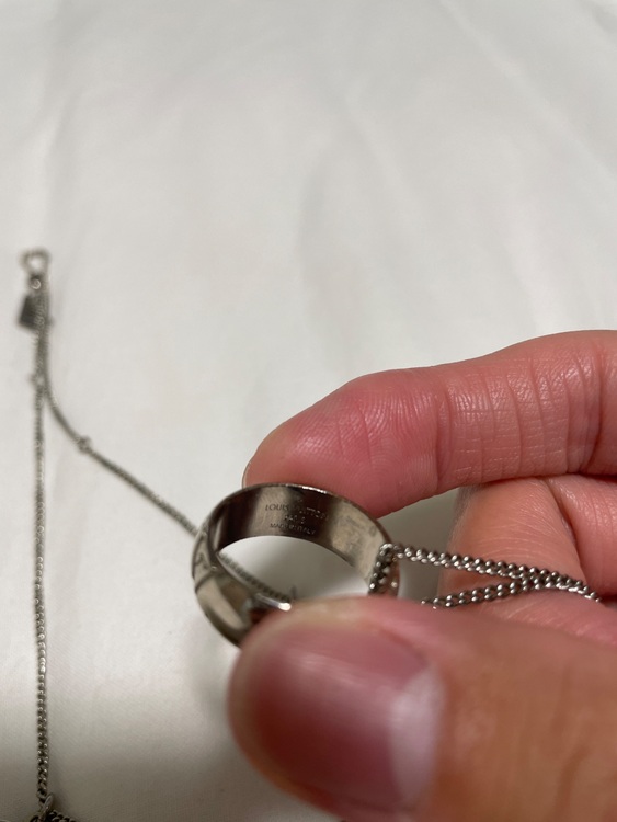 リングネックレス モノグラム（金・貴金属）の商品画像 - 査定依頼日：2025年8月11日 - 最高査定価格：40,000円