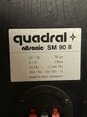 quadral allsonic SM90II（オーディオ・スピーカー）の商品画像 - 査定依頼日：2026年2月16日 - 最高査定価格：3,000円