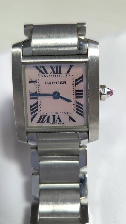 カルティエ タンク 735842QX（高級時計）の商品画像 - 査定依頼日：2025年10月23日 - 最高査定価格：3,500,000円