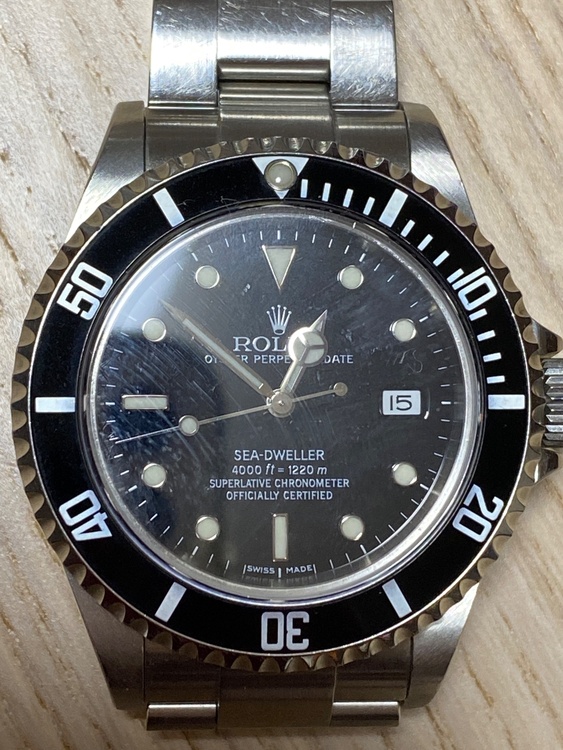 ロレックス シードゥエラー 1660（高級時計）の商品画像 - 査定依頼日：2026年2月16日 - 最高査定価格：1,450,000円