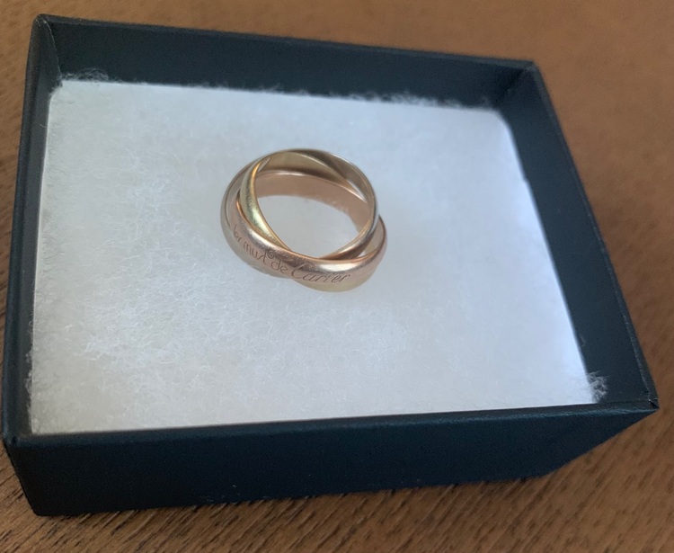 【カルティエ　トリニティリング.MM(クラッシック)49号】（金・貴金属）の商品画像 - 査定依頼日：2025年6月18日 - 最高査定価格：116,000円