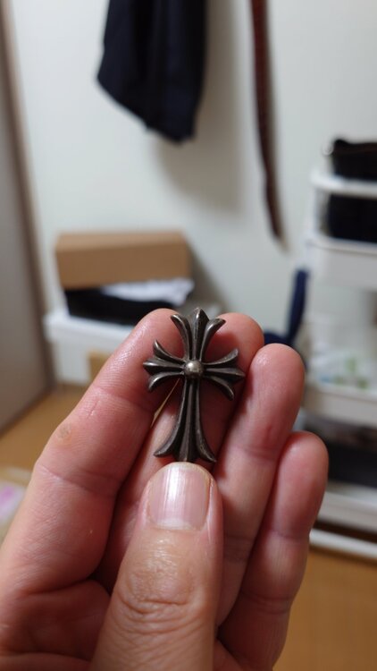 クロムハーツ 初期1991年刻印 スモールCHクロスペンダントトップ（古着・ファッション）の商品画像 - 査定依頼日：2026年10月7日 - 最高査定価格：150,000円