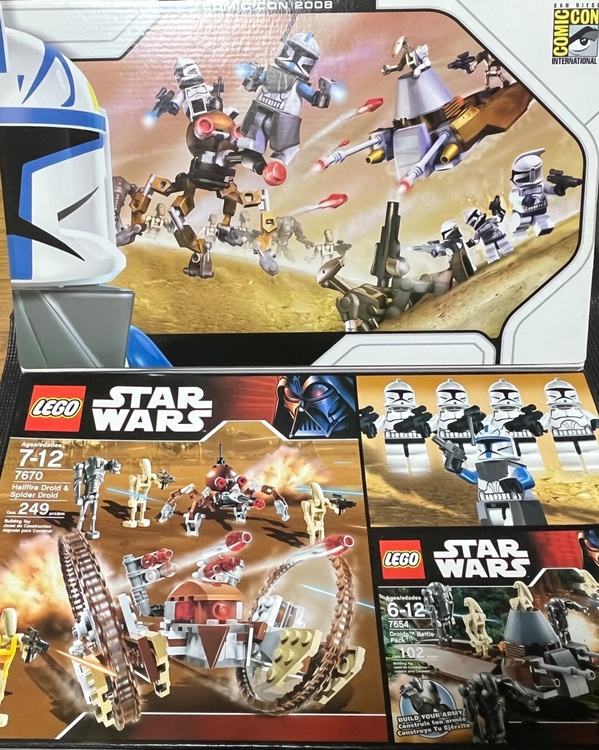 LEGO スターウォーズ　コミコン2008クローンウォーズセット　世界1200個（その他のおもちゃ）の商品画像 - 査定依頼日：2026年6月23日 - 最高査定価格：2,000円