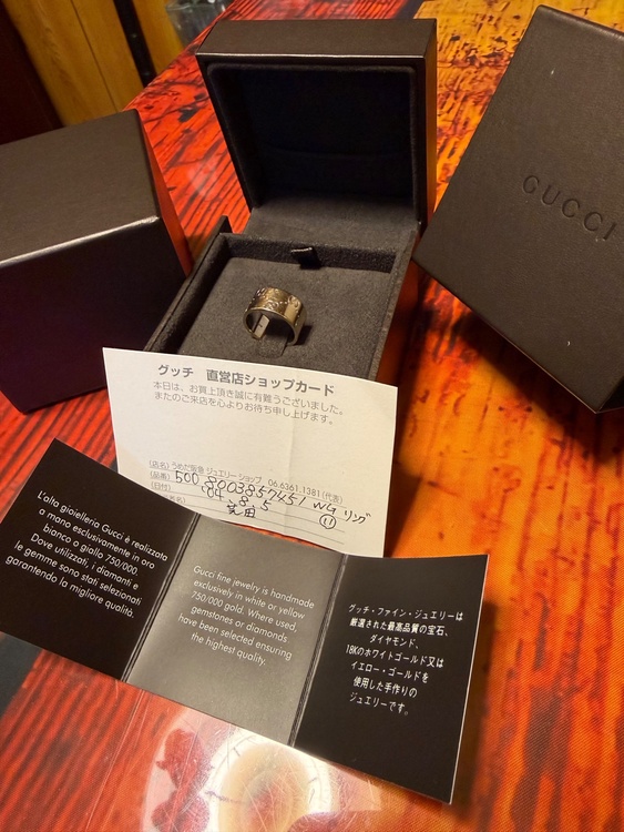 GUCCI WGリング（金・貴金属）の商品画像 - 査定依頼日：2026年1月27日 - 最高査定価格：70,000円