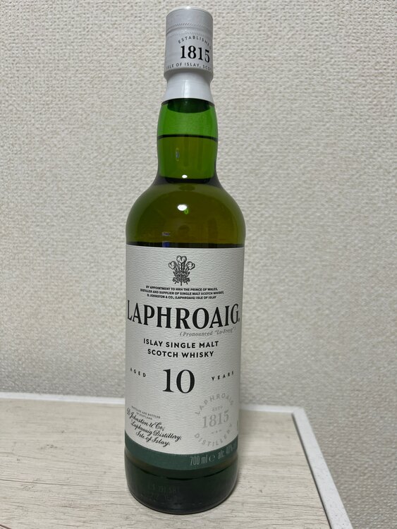 ウイスキー ラフロイグ （お酒）の商品画像 - 査定依頼日：2025年5月28日 - 最高査定価格：3,000円