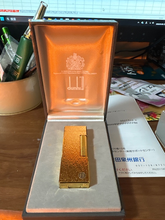 ダンヒルライター（喫煙具）の商品画像 - 査定依頼日：2026年1月5日 - 最高査定価格：25,000円