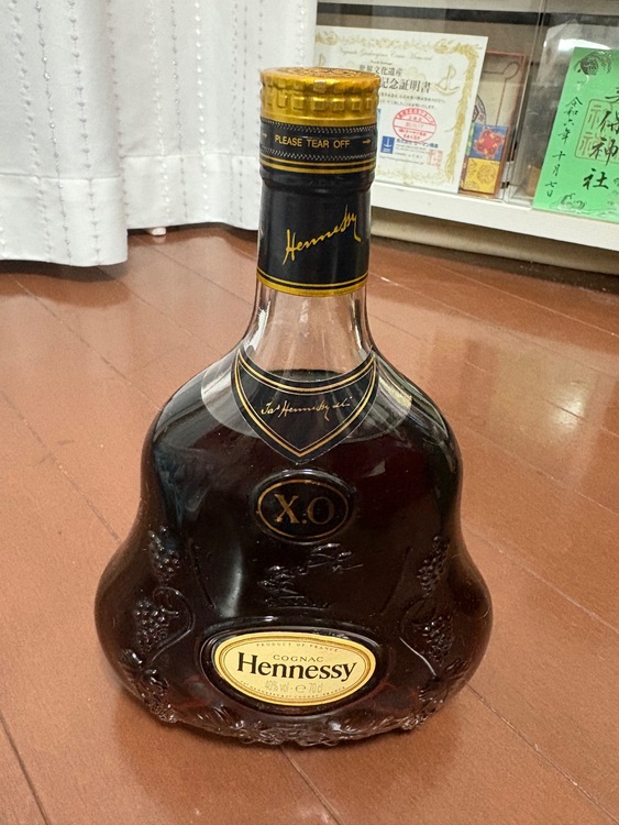 Hennessy XO（お酒）の商品画像 - 査定依頼日：2025年11月29日 - 最高査定価格：18,000円