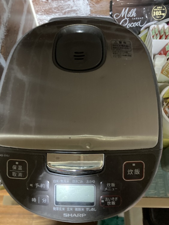 炊飯器（家電）の商品画像 - 査定依頼日：2026年3月16日 - 最高査定価格：500円