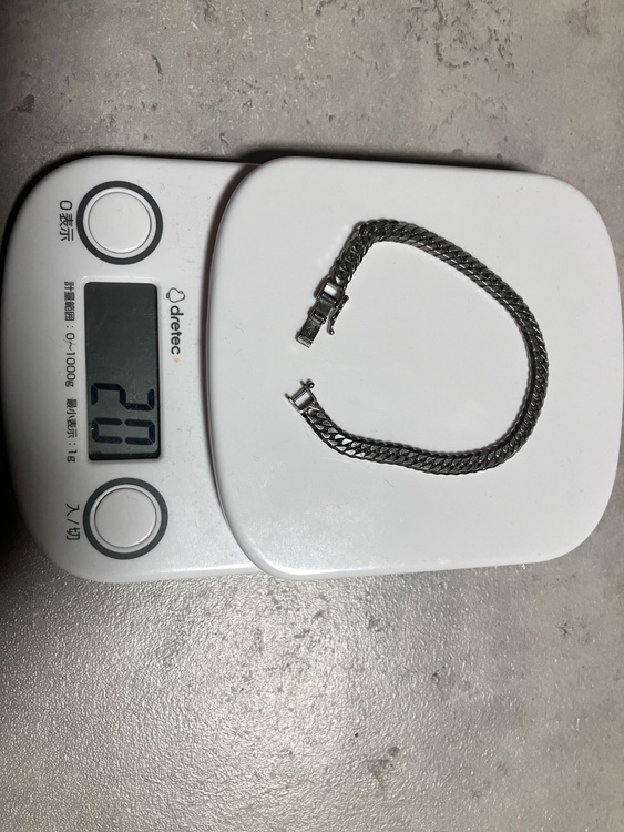 プラチナ850 ブレスレット（金・貴金属）の商品画像 - 査定依頼日：2026年2月16日 - 最高査定価格：136,000円