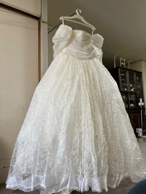 ウエディングドレス（古着・ファッション）の商品画像 - 査定依頼日：2026年1月21日 - 最高査定価格：1,000円