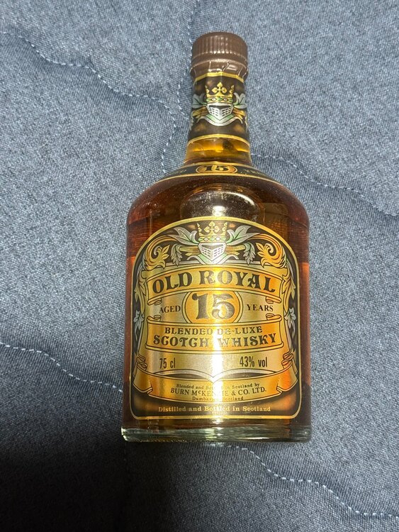 OLD ROYAL スコッチウイスキー（お酒）の商品画像 - 査定依頼日：2025年4月14日 - 最高査定価格：1,000円