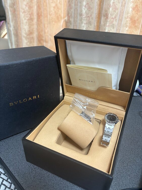 ブルガリ ブルガリブルガリ （高級時計）の商品画像 - 査定依頼日：2026年2月21日 - 最高査定価格：100,000円