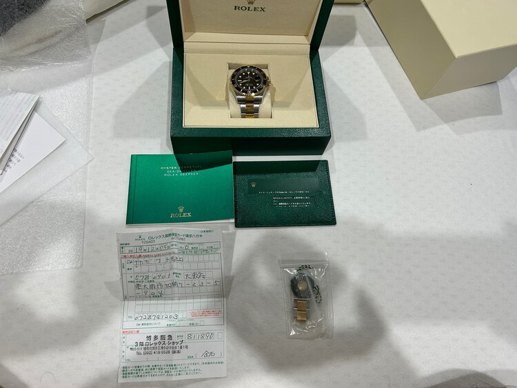 ロレックス シードゥエラー 126603（高級時計）の商品画像 - 査定依頼日：2025年2月11日 - 最高査定価格：2,200,000円