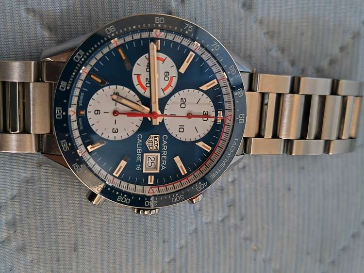 タグホイヤー カレラ CALIBRE16（高級時計）の商品画像 - 査定依頼日：2025年5月1日 - 最高査定価格：320,000円