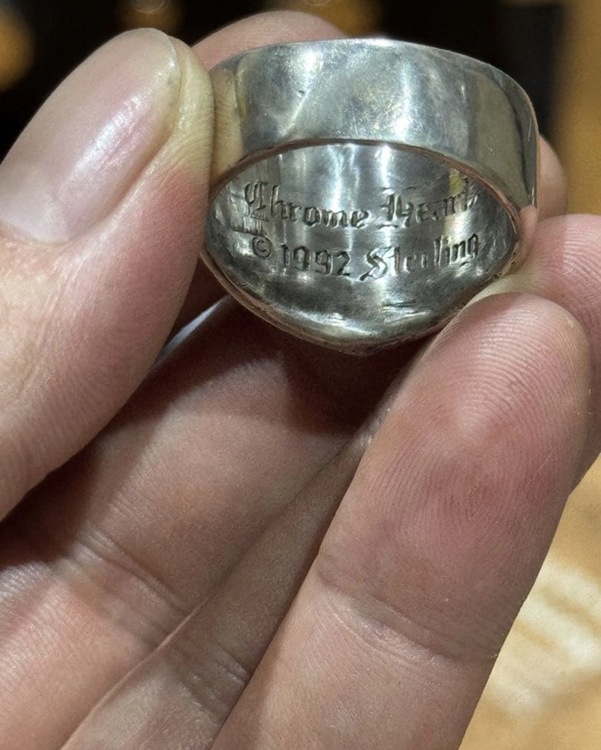 Chrome Hearts 1992 Sterling リング 27（金・貴金属）の商品画像 - 査定依頼日：2025年12月13日 - 最高査定価格：100,000円