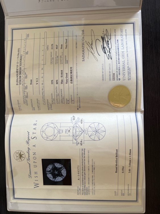 pt950ダイアモンドER（宝石）の商品画像 - 査定依頼日：2023年3月17日 - 最高査定価格：20,000円