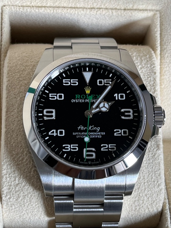 ロレックス エアキング 12690（高級時計）の商品画像 - 査定依頼日：2025年11月25日 - 最高査定価格：1,250,000円
