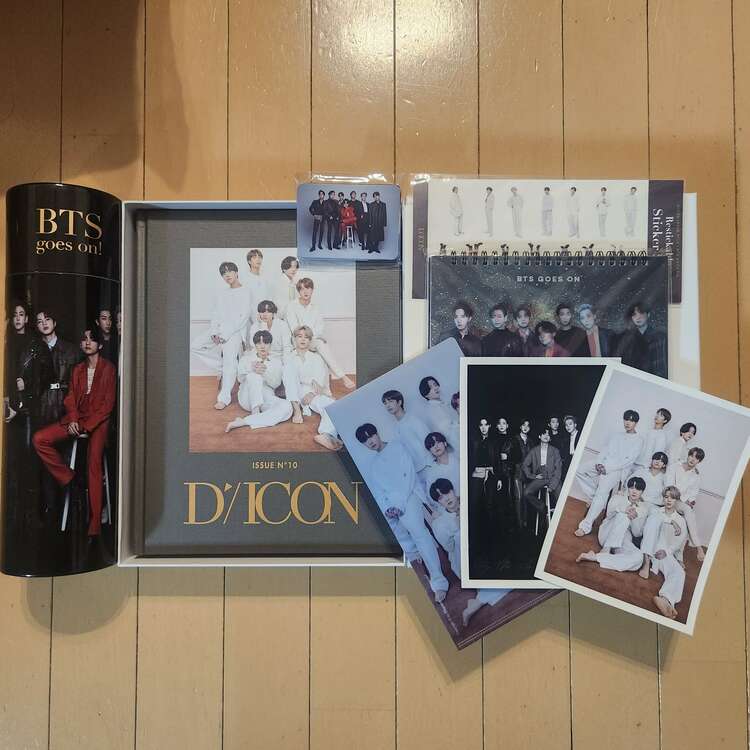 BTS D/ICON ISSUE N°10 フォトカード付きセット商品（その他のおもちゃ）の商品画像 - 査定依頼日：2025年4月30日 - 最高査定価格：200円