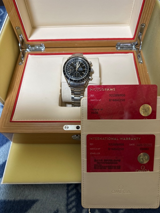 オメガ スピードマスター 3220.5（高級時計）の商品画像 - 査定依頼日：2025年6月3日 - 最高査定価格：310,000円