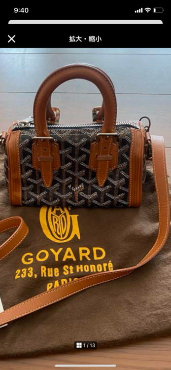 ゴヤール  （ブランドバッグ）の商品画像 - 査定依頼日：2025年1月16日 - 最高査定価格：100,000円