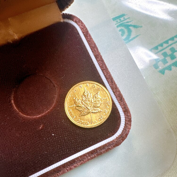 Canada fine gold 1/4 oz ELIZABETH II1989（金・貴金属）の商品画像 - 査定依頼日：2025年5月31日 - 最高査定価格：126,000円