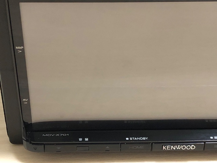 KENWOOD MDV-X701 カーナビ（カー用品）の商品画像 - 査定依頼日：2025年8月16日 - 最高査定価格：1,000円