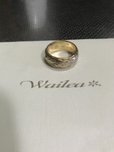 ハワイアンジュエリーWailea Marriage ring 2tone 6.5