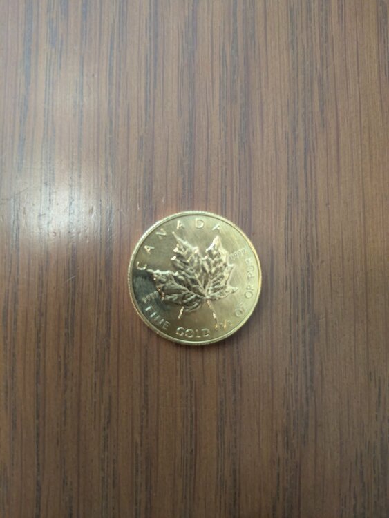 メイプルリーフコイン 1/2（金・貴金属）の商品画像 - 査定依頼日：2025年12月11日 - 最高査定価格：353,000円