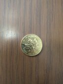 メイプルリーフコイン 1/2