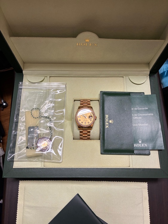 ロレックス デイデイト 118348（高級時計）の商品画像 - 査定依頼日：2025年10月11日 - 最高査定価格：4,000,000円