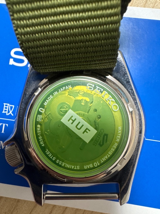 セイコーHUFコラボ（高級時計）の商品画像 - 査定依頼日：2026年8月4日 - 最高査定価格：20,000円