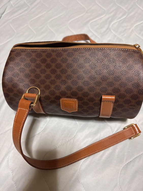 マカダム風ミニボストンバック（ブランドバッグ）の商品画像 - 査定依頼日：2025年9月1日 - 最高査定価格：5,000円