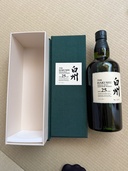 白州25年（お酒）の商品画像 - 査定依頼日：2026年1月13日 - 最高査定価格：400,000円