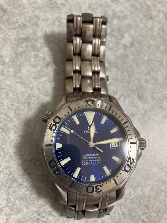 オメガ　シーマスター（高級時計）の商品画像 - 査定依頼日：2025年2月3日 - 最高査定価格：100,000円
