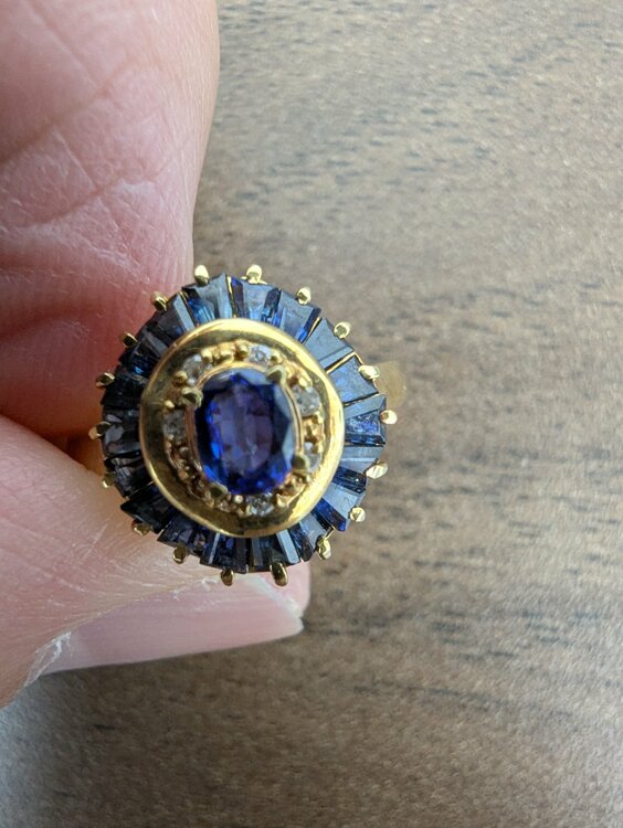 指輪K18青石複数（金・貴金属）の商品画像 - 査定依頼日：2026年2月8日 - 最高査定価格：56,000円