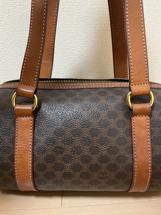 マカダム柄　ボストンバッグ（ブランドバッグ）の商品画像 - 査定依頼日：2025年9月14日 - 最高査定価格：50,000円