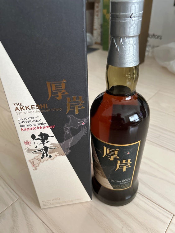 厚岸ウィスキー　カパッチリカムイ（お酒）の商品画像 - 査定依頼日：2026年3月30日 - 最高査定価格：17,000円