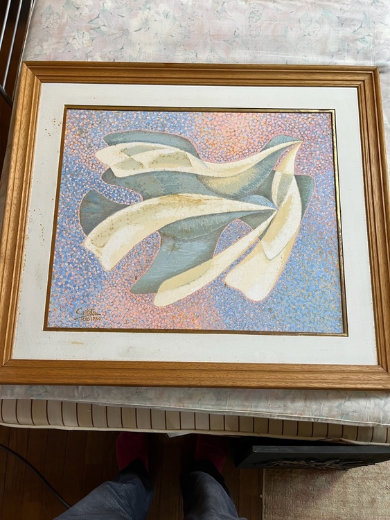 ブラジルの女性芸術家 Celita Vaccani（セリータ・ヴァッカーニ）（美術品・骨董品）の商品画像 - 査定依頼日：2026年4月12日 - 最高査定価格：3,000円