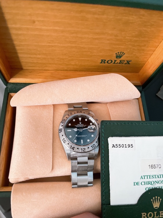 ロレックス エクスプローラー 1657（高級時計）の商品画像 - 査定依頼日：2026年1月25日 - 最高査定価格：1,150,000円