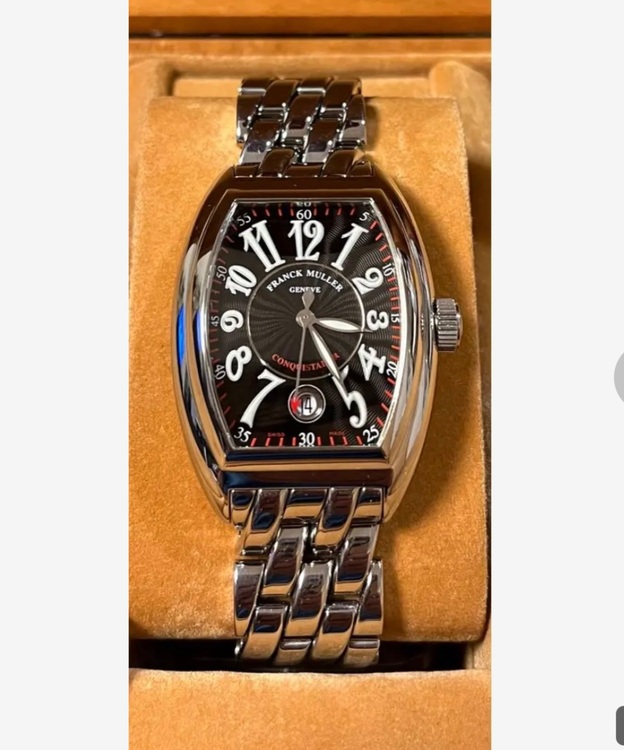 フランクミュラー　コンキスタドール（高級時計）の商品画像 - 査定依頼日：2025年6月17日 - 最高査定価格：350,000円