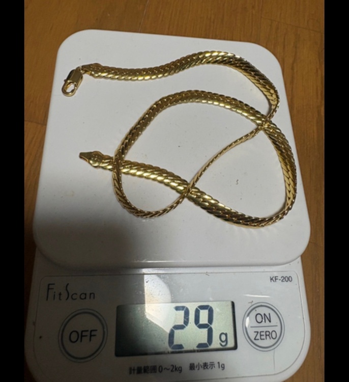 ネックレス（金・貴金属）の商品画像 - 査定依頼日：2026年9月29日 - 最高査定価格：490,000円