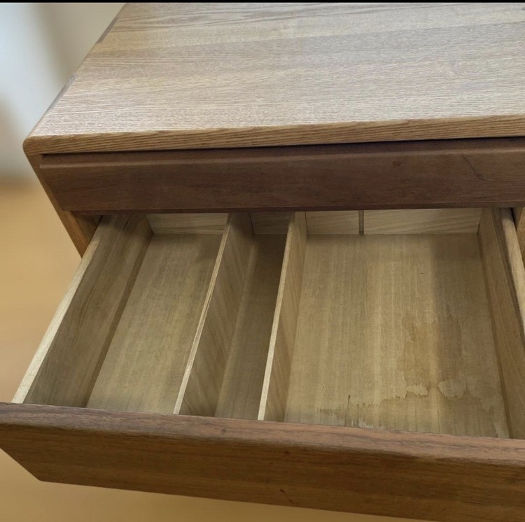 久和屋　Suite 150 TVボード Low ウォールナット・クリア（家具・寝具）の商品画像 - 査定依頼日：2026年3月29日 - 最高査定価格：5,000円