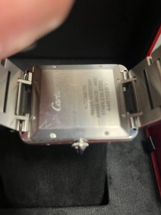 タンクマストXL（高級時計）の商品画像 - 査定依頼日：2025年8月11日 - 最高査定価格：620,000円