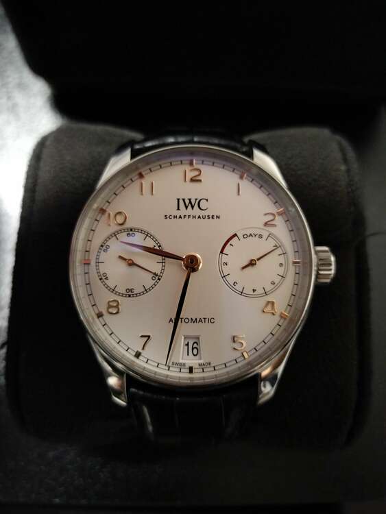 IWC ポルトギーゼ IW500704（高級時計）の商品画像 - 査定依頼日：2025年4月16日 - 最高査定価格：760,000円
