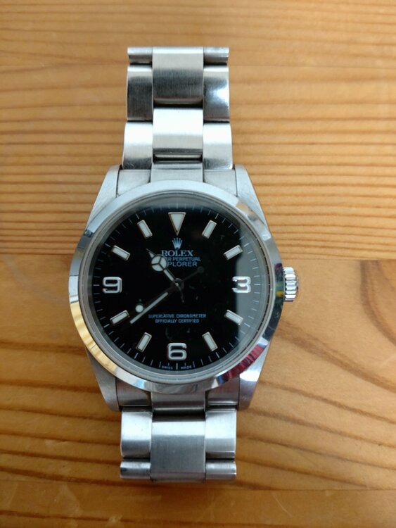 ロレックス エクスプローラー 114270（高級時計）の商品画像 - 査定依頼日：2026年3月25日 - 最高査定価格：1,000,000円